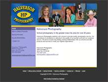 Tablet Screenshot of halversonphoto.com